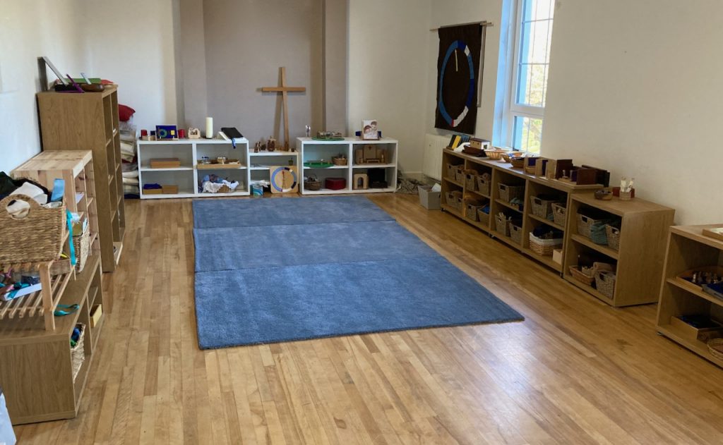 Image of the Godly Play room at Cramond Kirk Edinburgh